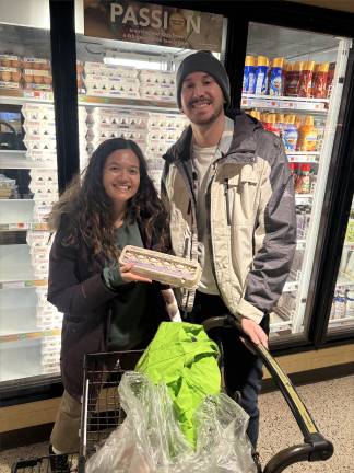 Lucky shoppers snagged a dozen eggs at the Astor Place Wegman’s for only $5.49, and the shelves were well stocked on Feb. 9.