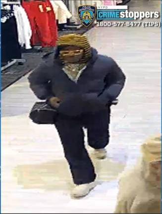 Alleged groper inside Burlington Coat Factory, Sunday Jan. 19, 2025 at approximately 8:20 p.m.