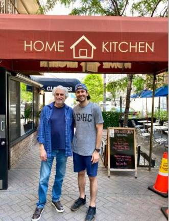 Peter Phillis seen here with Bobby Ochs outside Phillis’ Home Kitchen Restaurant. Peter Phillis is the fourth generation in the retail food business on the UES. His great grandfather started Lexington Candy shop, still in its original location and currently run by Peter’s dad, John Phillis. Bobby recommends the lobster.