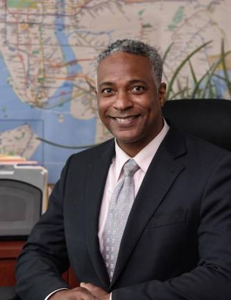 Demetrius Critchlow, who has been heading the NYC Transit subway system since 2021, is the new interim CEO of the NYC Transit following Richard Davey’s announced departure for MassPort. Photo: MTA