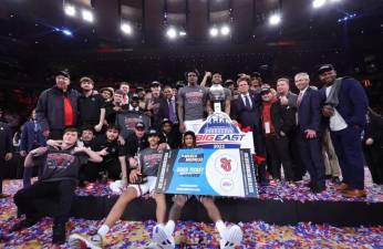 St. John’s men’s basketball team won the Big East regular season and the post-season Big East tournament. The team is now the toast of the town in a city where its major-league sports teams have all failed to deliver a championship in recent years.