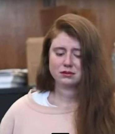 Lauren Pazienza has pleaded guilty to shoving an 87 year old woman in Chelsea, which caused the victim to suffer a massive brain hemmorage, killing her back in March 2022. In a plea deal, Pazienza will serve eight years in state prison. Photo: CBS/You tube