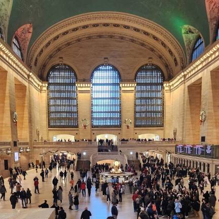 Grand Central Terminal, Dec. 13, 2024. Photo by former NYC Parks Commissioner Mitchell Silver.