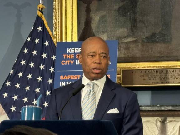 Mayor Eric Adams said the Democratic party’s failure to identify immigration as a major concern for voters cost the party in the Nov. 5 election and he said he was “not surprised” by the outcome.