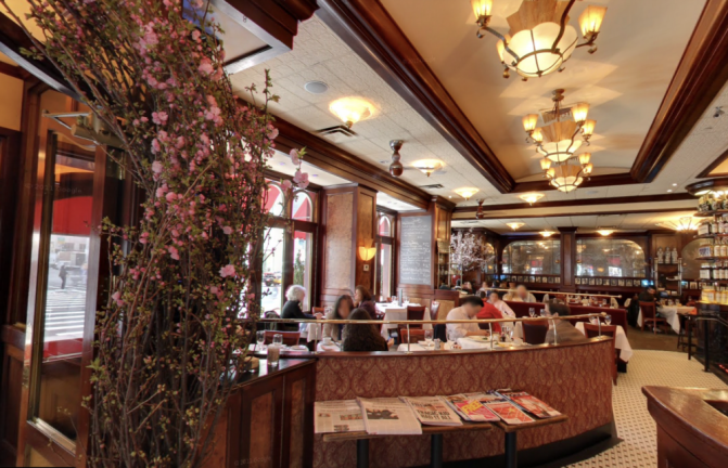 The French-inspired brasserie on 57th Street faces closure.