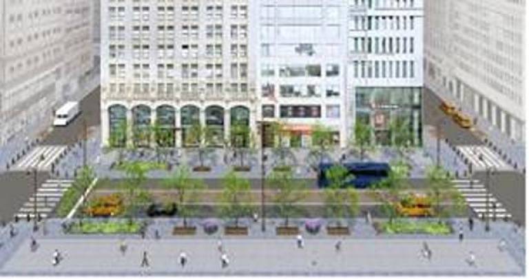 Renderings of the Future of Fifth Avenue — City Hall’s imagining of the new Fifth Avenue.