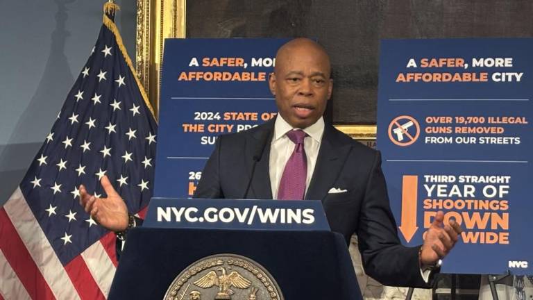 Hey, what can i do? Mayor Eric Adams says it is beyond his control to push for tax credits for teachers and first responders from police, fire and EMTS who live outside the congestion pricing zone and drive personal cars to work. MTA Chairman Janno Lieber urged individuals to seek relief from their employers. But Adams says don’t look to the city for relief.