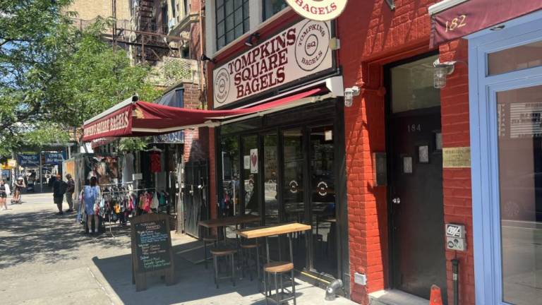 A first look is always telling: Tompkins Square Bagels’ location on Second Avenue in the East Village. A very similar location is opening on the UES this October.
