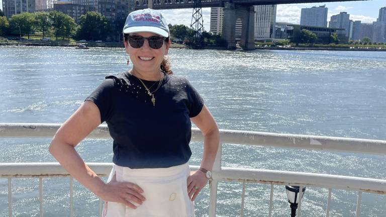 Jennifer Ratner, the board chair of Friends of the East River Esplanade, says that advocacy is essential to maintaining a greenway that is beloved by Upper East Side residents.