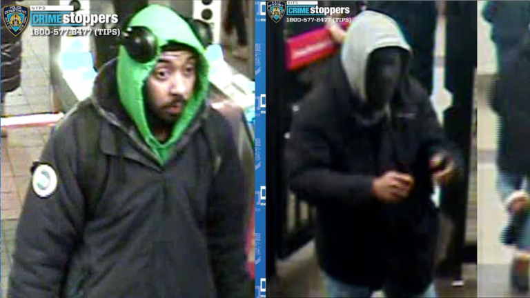 Left and center: Herald Square Puncher, Jan. 17. Right: 86th Street Slasher, Feb. 10.